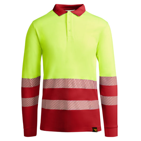 Roly ATRIO LS – Job Red/fluorescencyjny Yellow