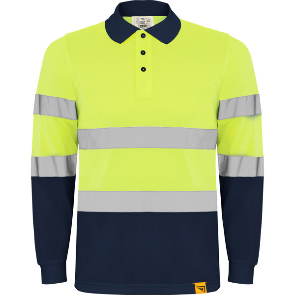 Roly POLARIS L/S – Granatowy/Żółty fluorescencyjny