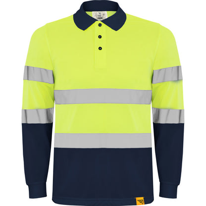 Roly POLARIS L/S – Granatowy/Żółty fluorescencyjny