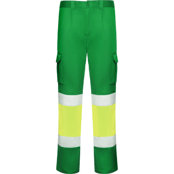 Roly DAILY STRETCH HV – Zieleń Ogrodowa/Żółty Fluorescencyjny
