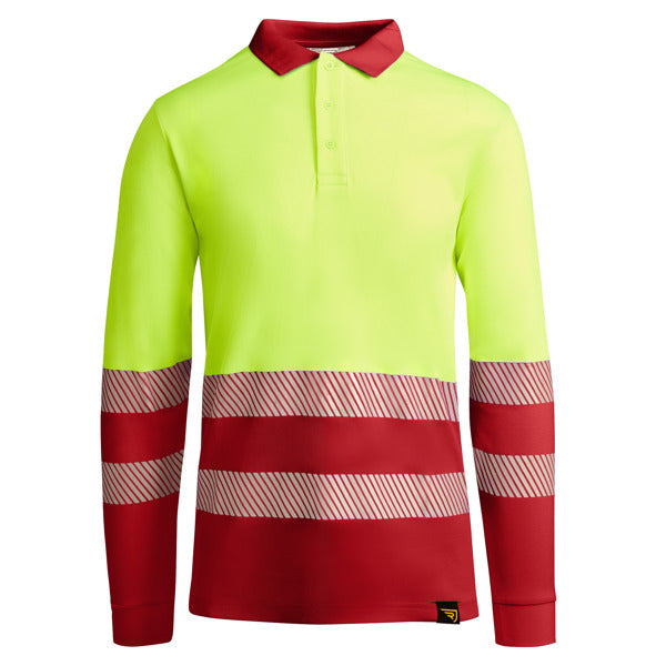 Roly ATRIO LS – Job Red/fluorescencyjny Yellow